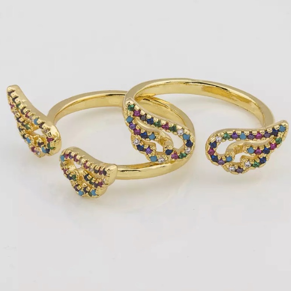 Just In🎉Adjustable Multi-Color CZ Stone Ring